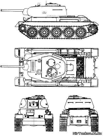 Фото чертежа Т-43